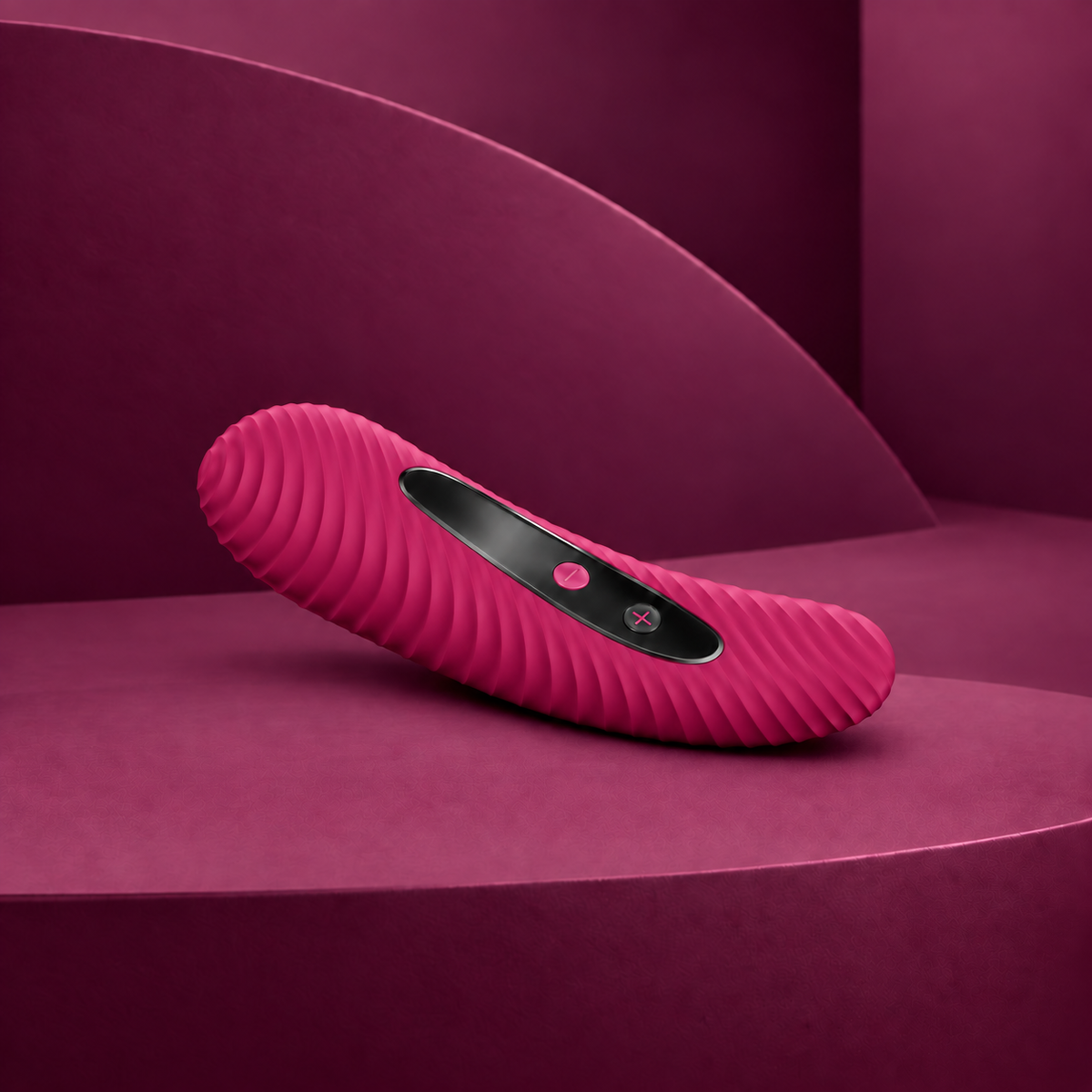 FUN Factory Laya III Lay-On Vibrator Black/Bottle Green/Raspberry