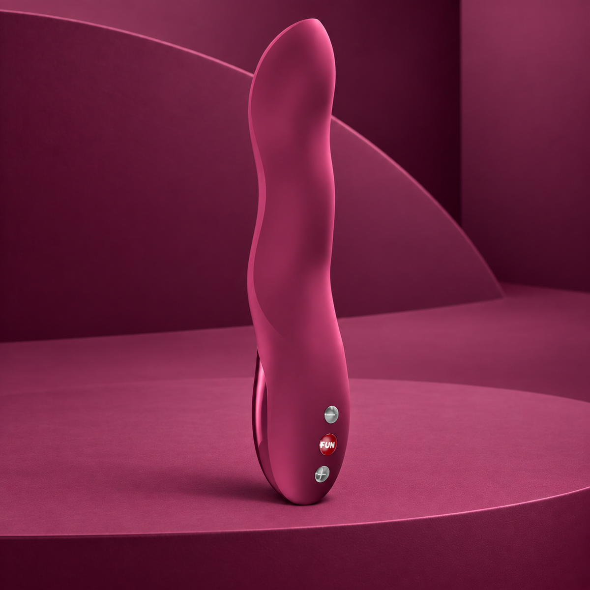 FUN Factory Stronic Wave Thrusting Pulsator, Wine Red
