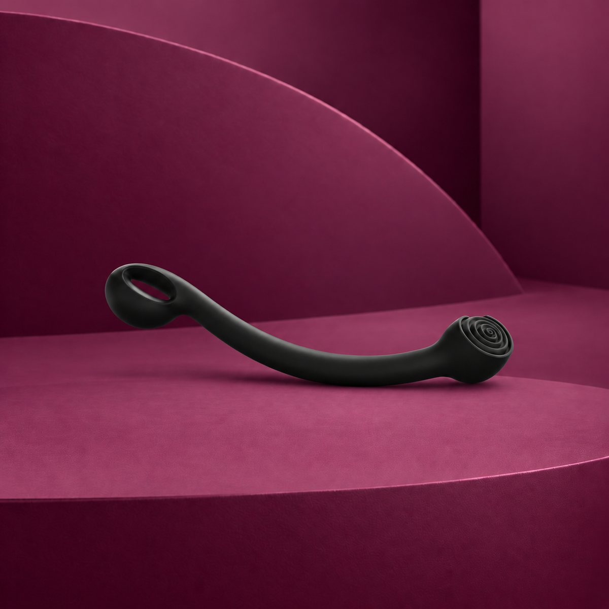 Snail Vibe Axi vibrating massage wand black