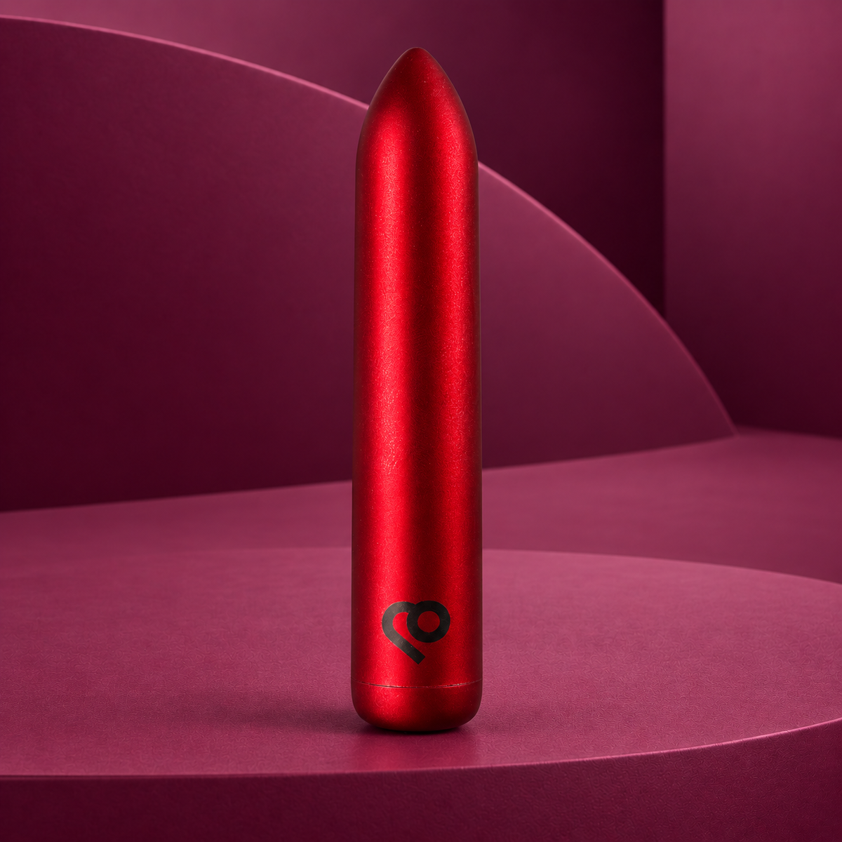 Rocks-Off Rechargeable vibrating bullet poppy red