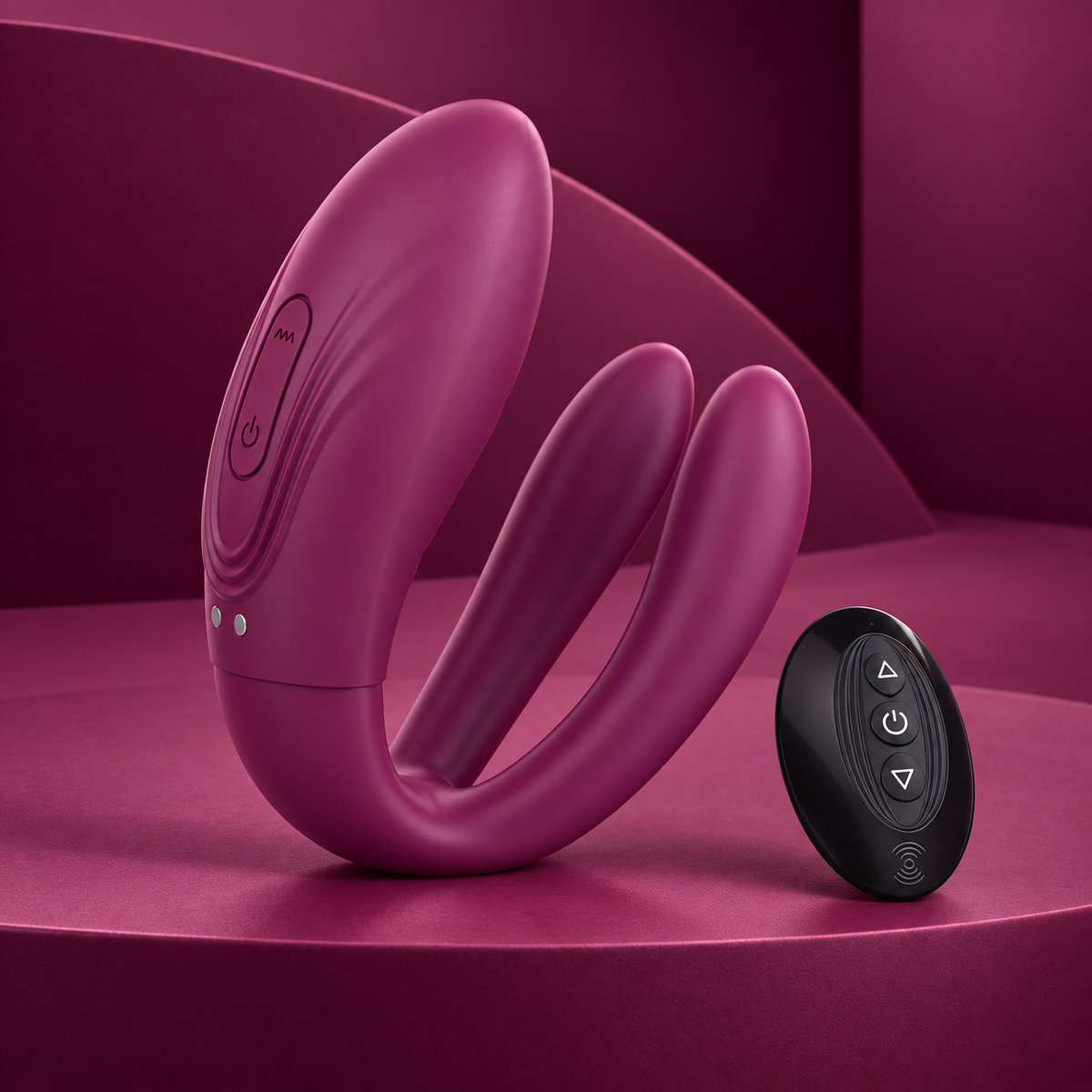 Intense Sandra tapping and vibration clamp stimulator remote control