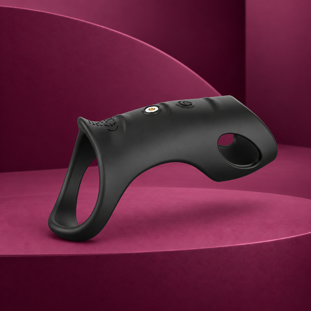 Intense Jerome adjustable vibrating penis ring model 12