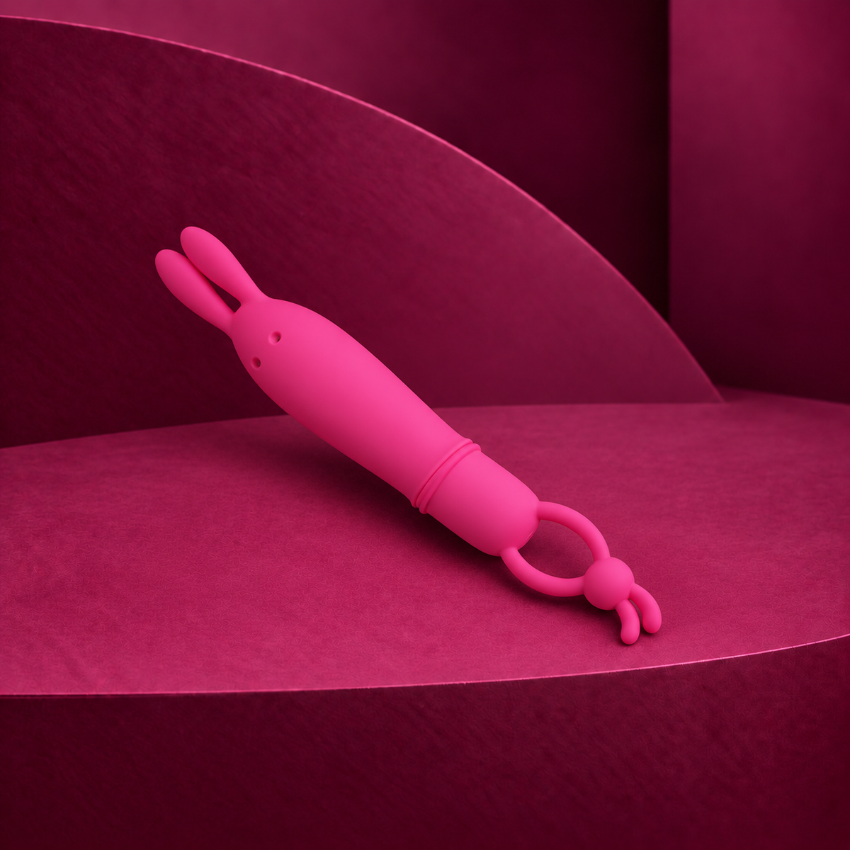 Pretty Love Delia rabbit vibrator with resistance ring