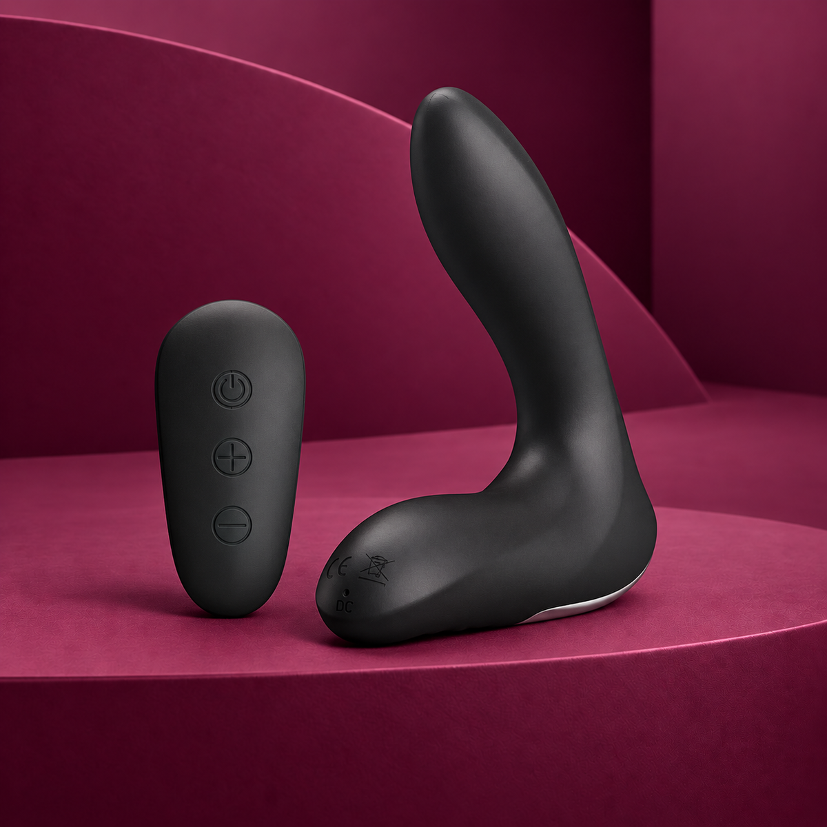 MR Play Prostate massager with vibration remote control