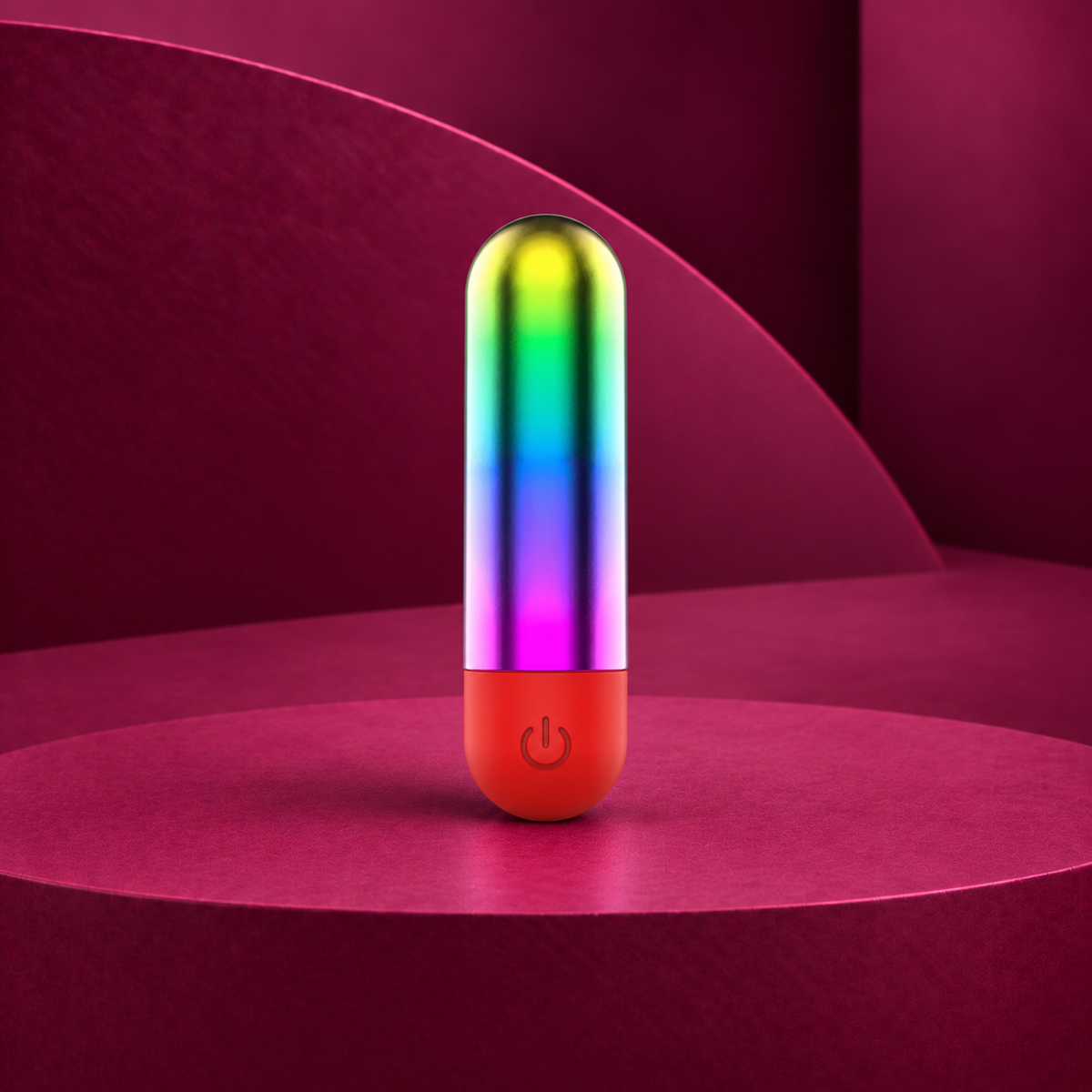 Intense Debbie rainbow clitoris vibrating bullet