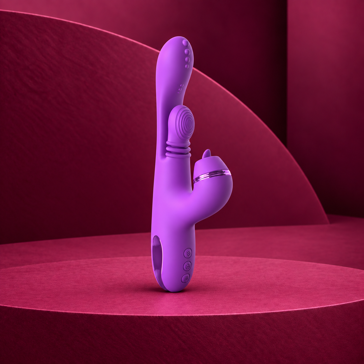 Fantasy FOR HER Intimotion pulse pro vibe rabbit vibrator purple