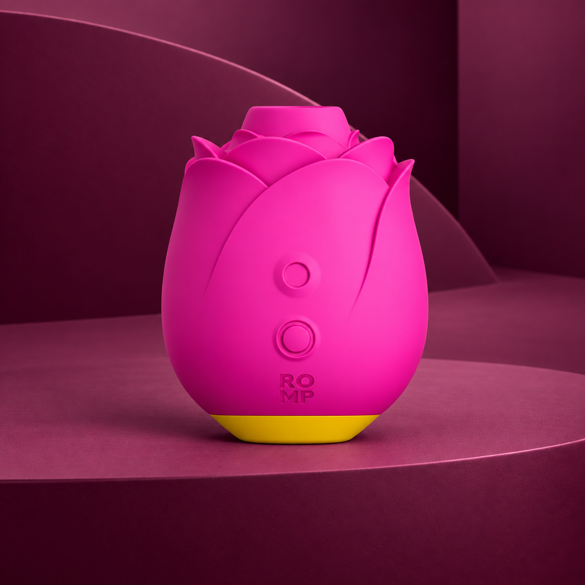 Romp Rose 2.0 Clitoral Suction Tool Pink Shape Limited Edition