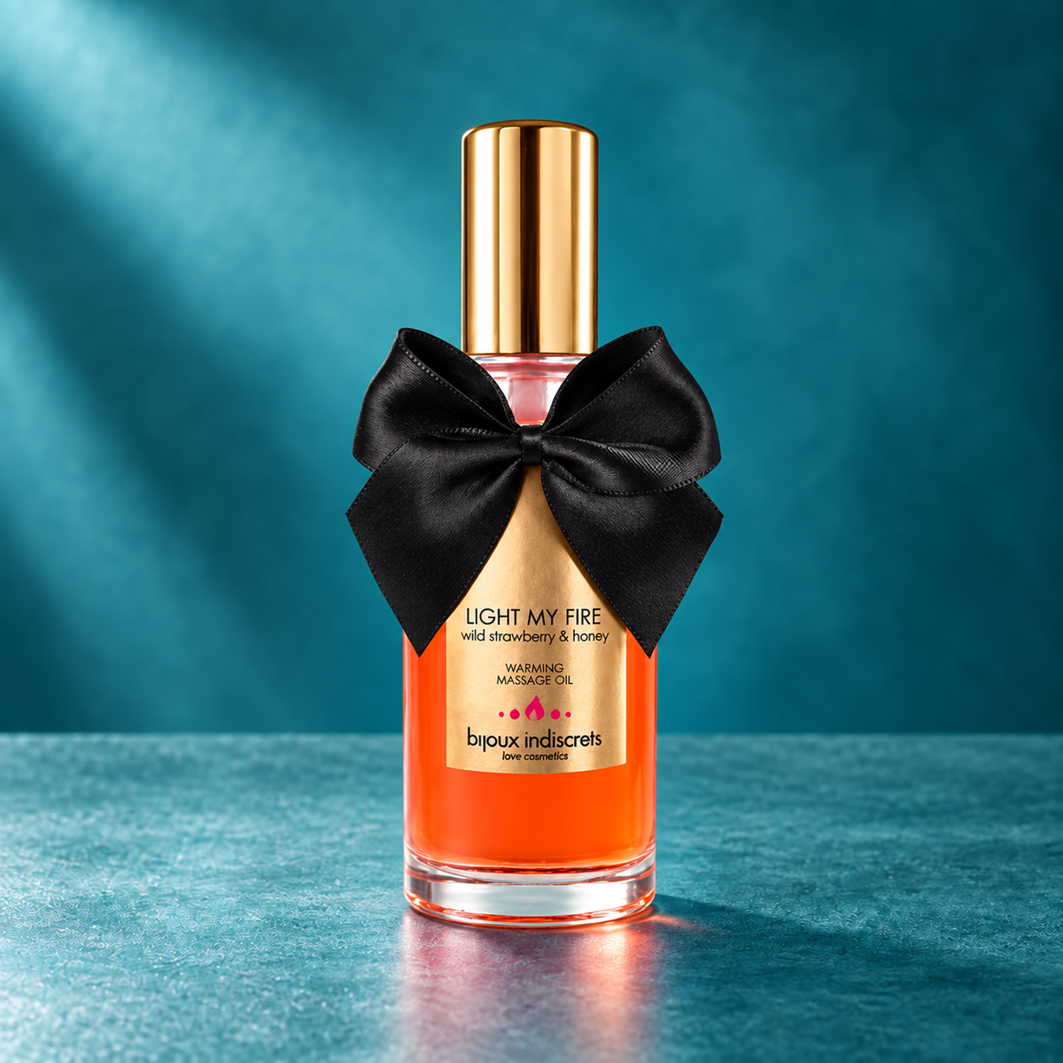 Bijoux Massage oil heat effect strawberry aroma