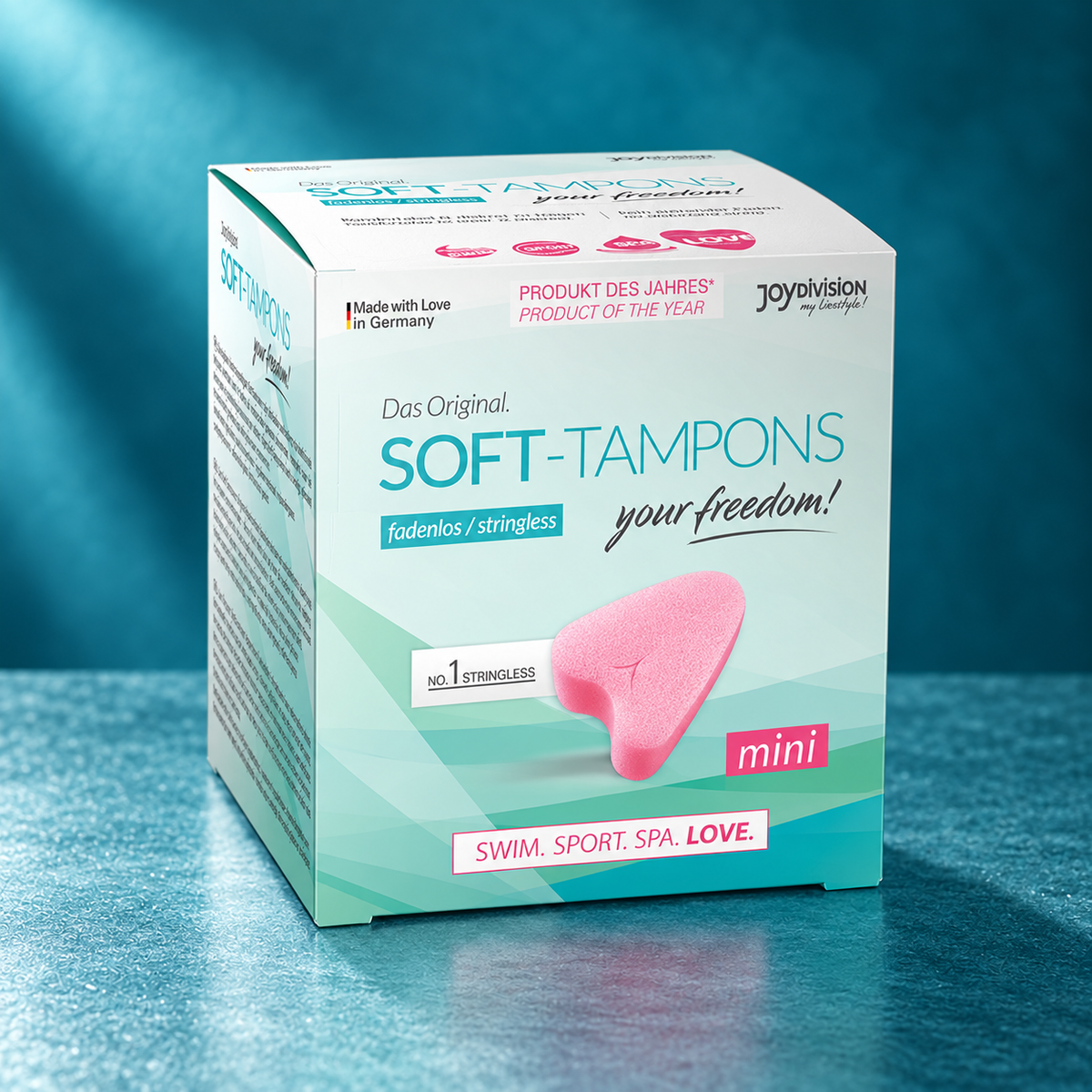 Joydivision Original Mini Soft Tampons, 3 Pack