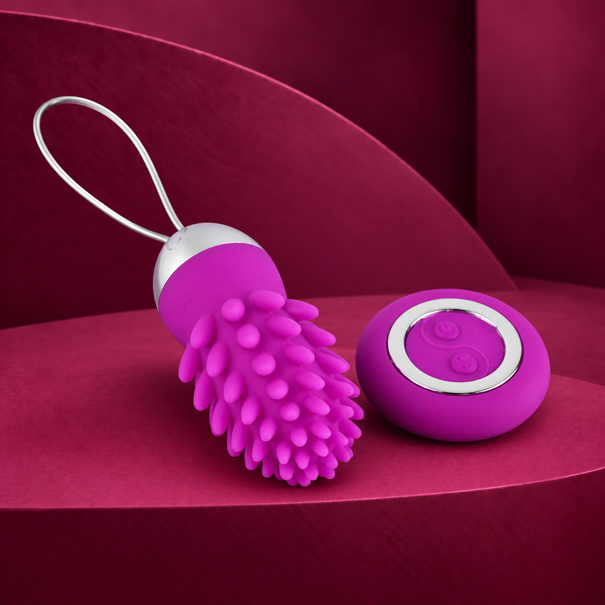 Armony Octopus cactus vibrating egg violet remote control