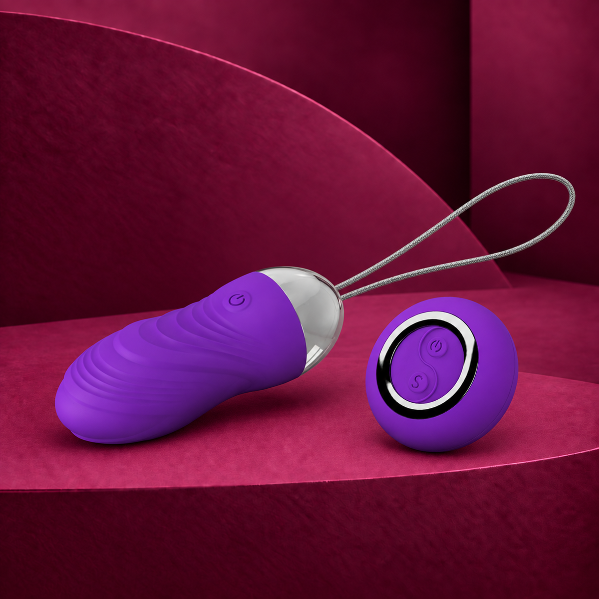 Armony Remote-Control Vibrating Egg, Violet