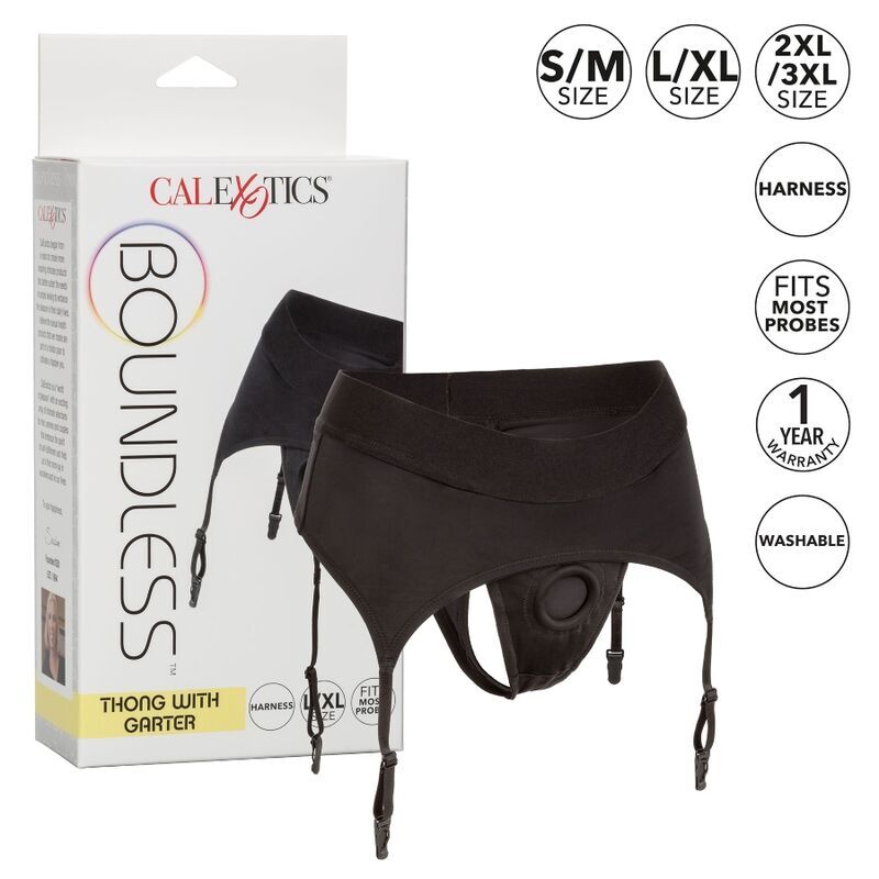 CALEXOTICS - BESKRAJNE TANGE SA PODVEZICOM L/XL