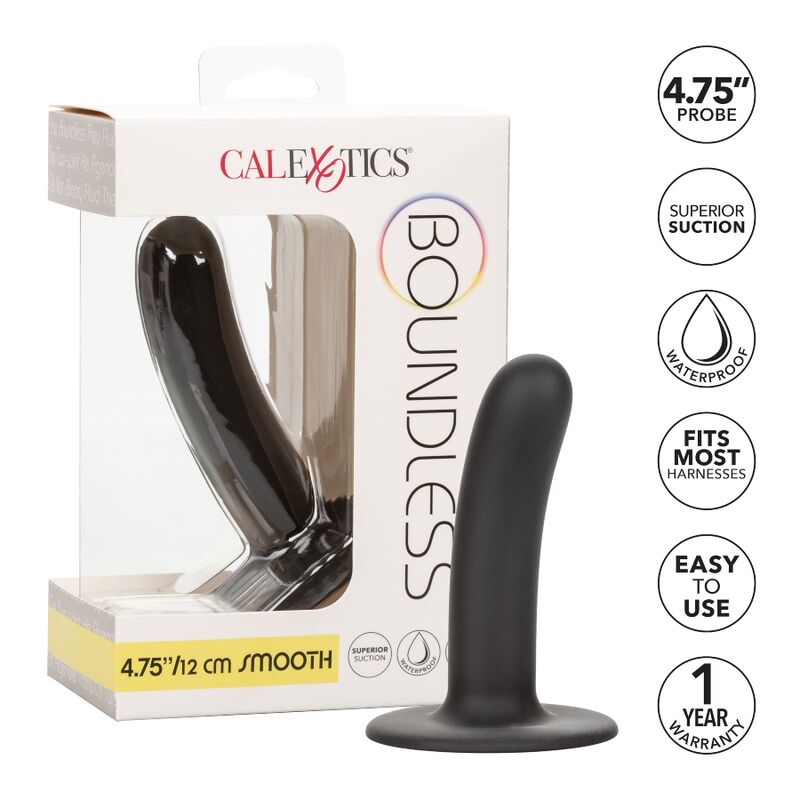CALEXOTICS - BESKRAJNI DILDO 12 CM KOMPATIBILAN SA KAIŠEM GLADAK