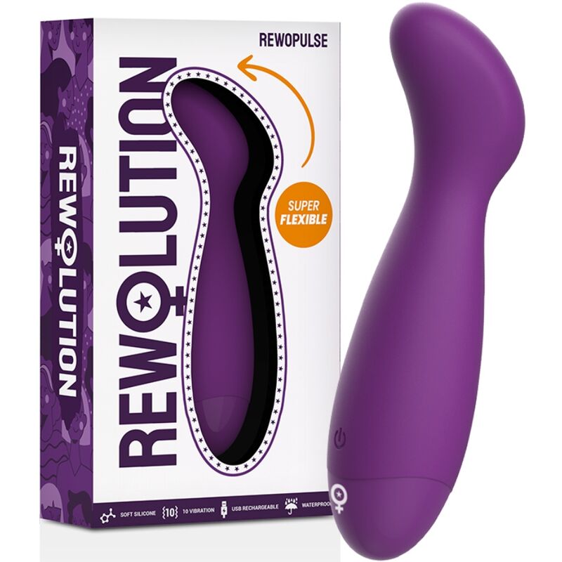 REWOLUTION - REWOPULSE FLEKSIBILNI VIBRATOR ZA STIMULACIJU G-TAČKE