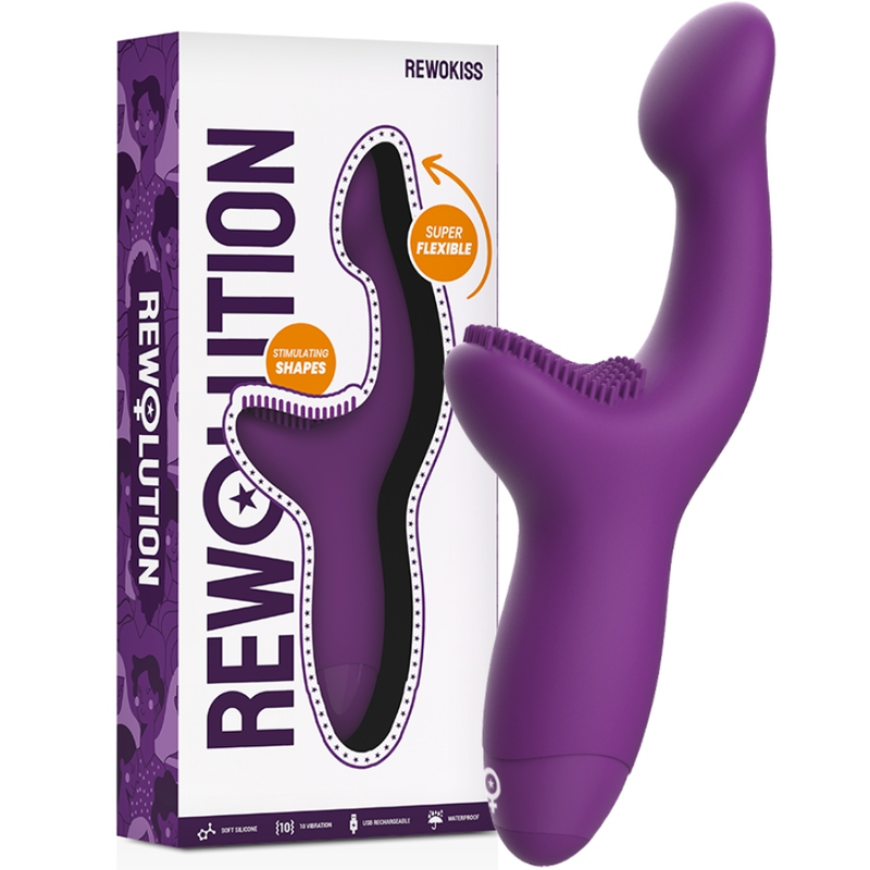 REWOLUTION - REWOKISS VIBRATOR TAČKASTI STIMULATOR