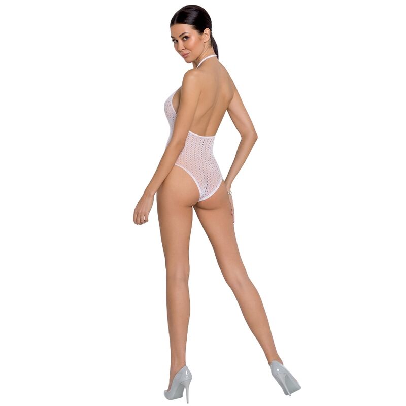 PASSION - ŽENSKI BODY BS088 BELI UNIVERZALNA VELIČINA