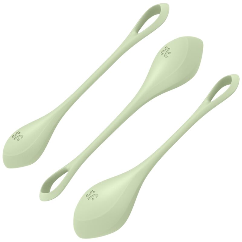 SATISFYER - YONI POWER 2 TRAINING SET ZELENI