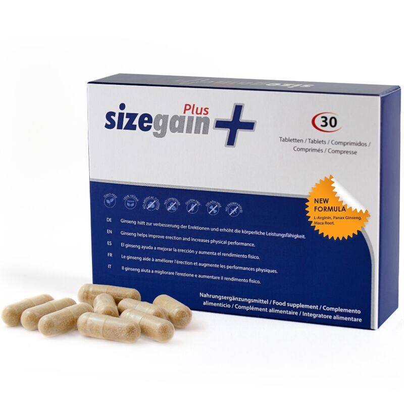 500 KOZMETIKA - SIZEGAIN PLUS PILULE ZA UVEĆANJE PENISA