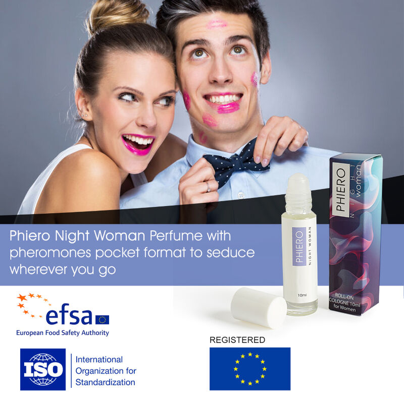 500 COSMETICS - PHIERO NIGHT WOMAN. PARFEM SA FEROMONIMA U ROLON FORMATU ZA ŽENE