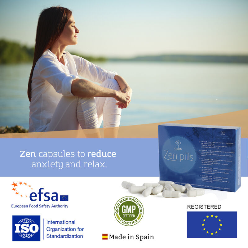 500 COSMETICS - ZEN PILLS KAPSULE ZA SMANJENJE ANKSIOZNOSTI