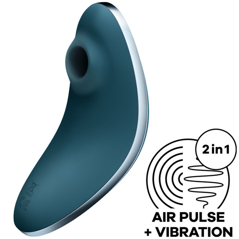 SATISFYER - VULVA LOVER 1 VAZDUŠNI IMPULSIVNI STIMULATOR I VIBRATOR PLAVI