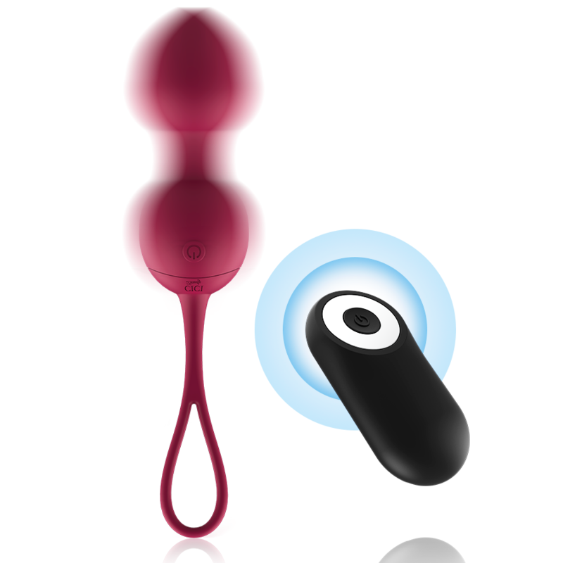 CICI BEAUTY - PREMIUM SILIKONSKE 3 VIBRIRAJUĆE KEGEL KUGLICE SA DALJINSKIM UPRAVLJAČEM