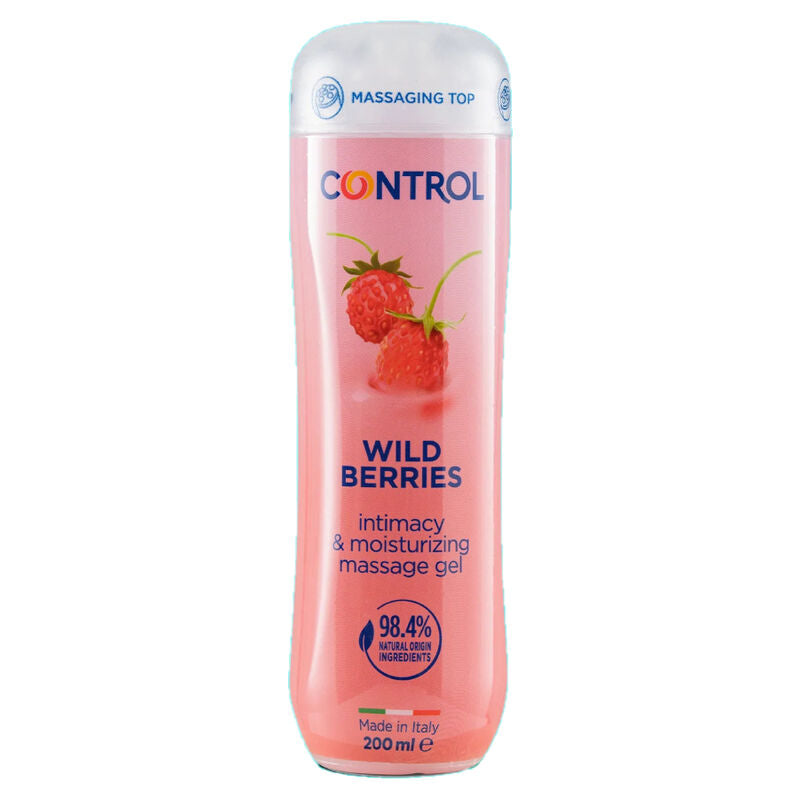 CONTROL - GEL ZA MASAŽU 3 U 1 DIVLJE BOBICE 200 ML