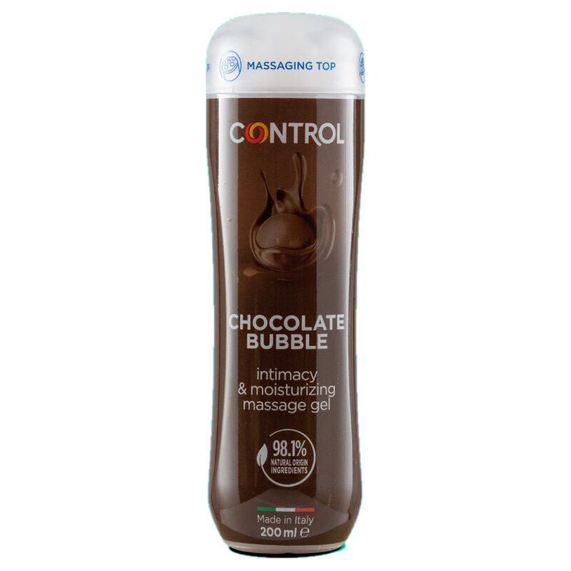 CONTROL - GEL ZA MASAŽU 3 U 1 ČOKOLADNI MEHURIĆI 200 ML