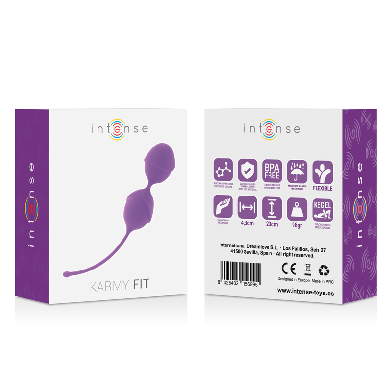 INTENSE - KARMY FIT KEGEL SILIKON LILA