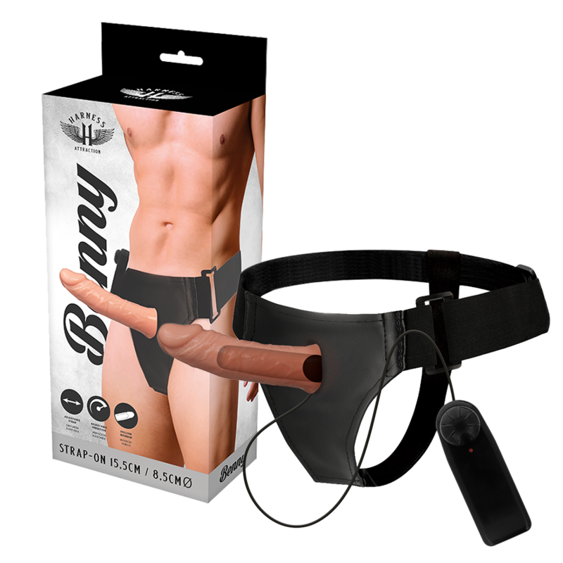 UPREGNITE PRIVLAČNOST - RNES HOLLOW BENNY SA VIBRATOROM 15 CM -O- 4,5 CM