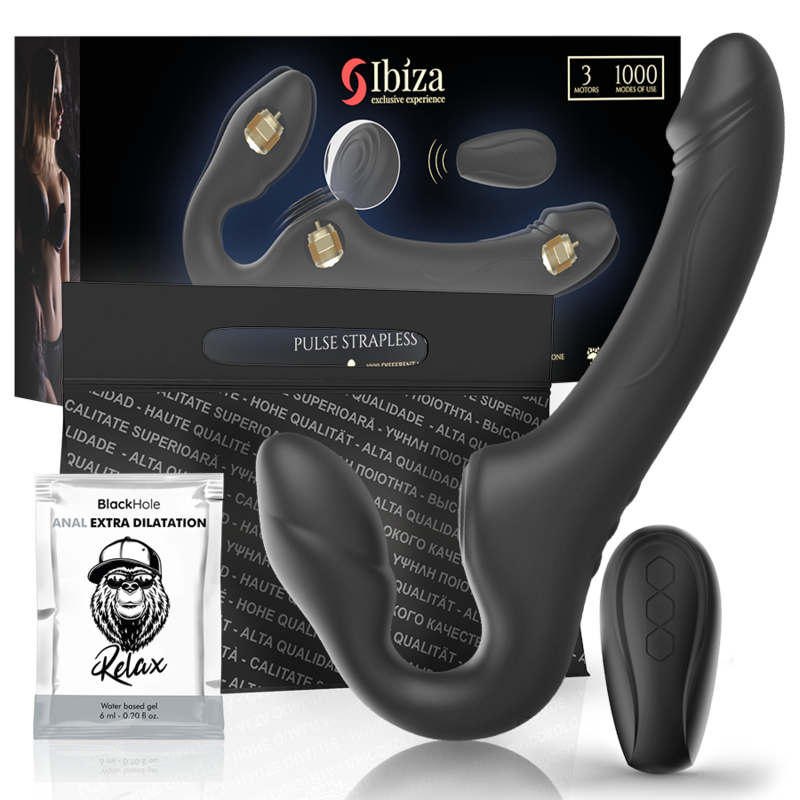 IBIZA - VIBRATOR BEZ KAIŠA NA DALJINSKO UPRAVLJANJE NA DUGME