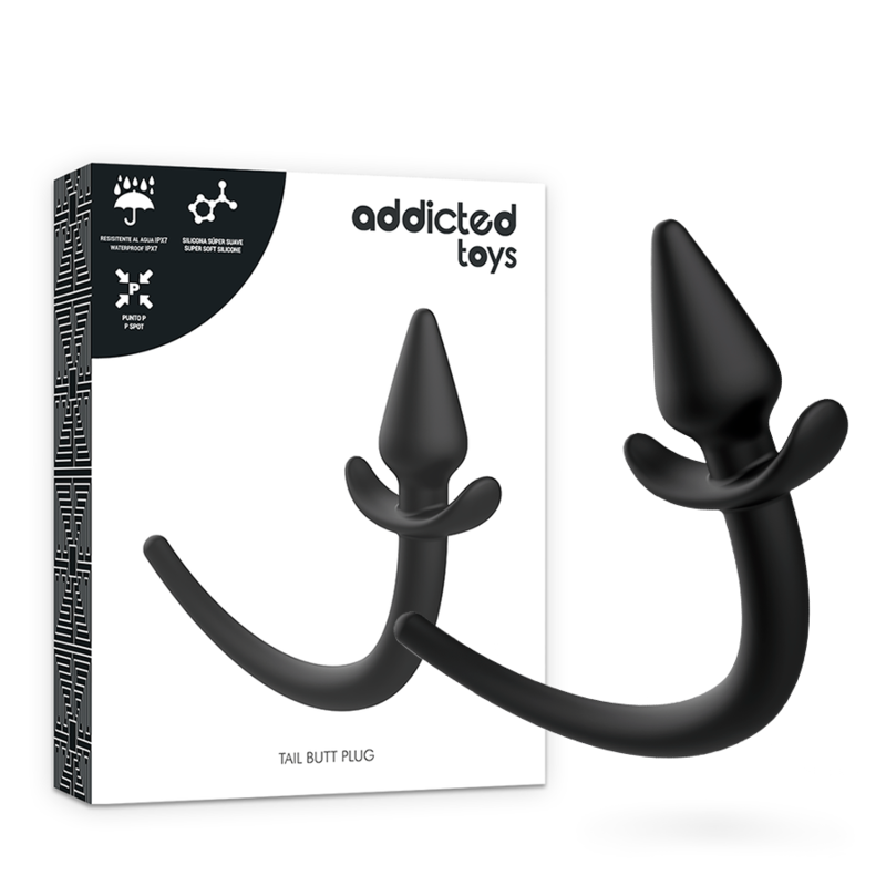 ADDICTED TOYS - ŠTENCI ANALNI ČEP SILIKONSKI