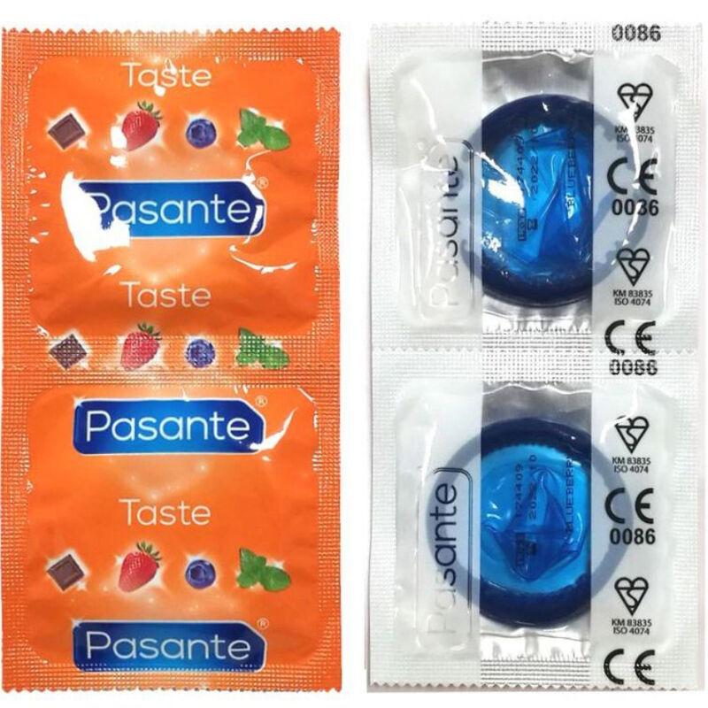 PASANTE - KONDOMI SA UKUSOM BOROVNICE KESA 144 KOMADA