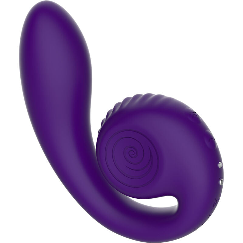 SNAIL VIBE - GIZI DUALNI STIMULATOR LJUBIČASTI