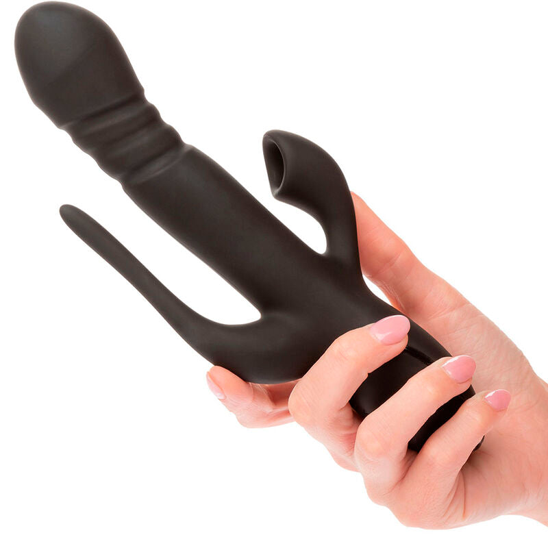 CALEXOTICS - VIBRATOR TROSTRUKA EUFORIJA CRNI