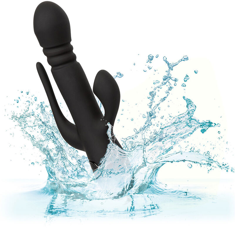 CALEXOTICS - VIBRATOR TROSTRUKA EUFORIJA CRNI