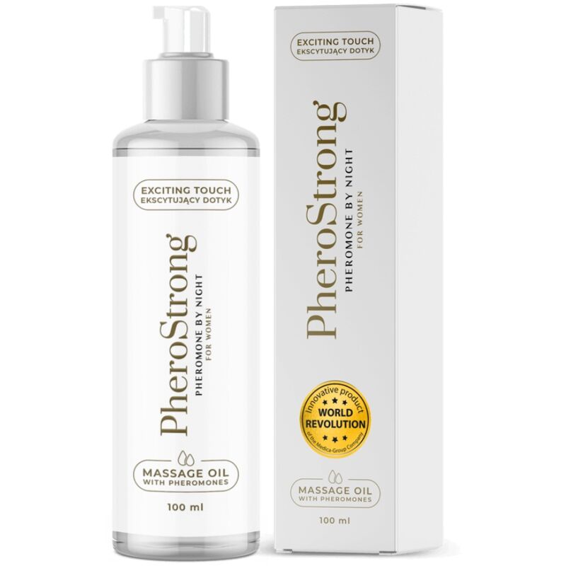 PHEROSTRONG - ULJE ZA MASAŽU ZA ŽENE PREKO NOĆI 100 ML