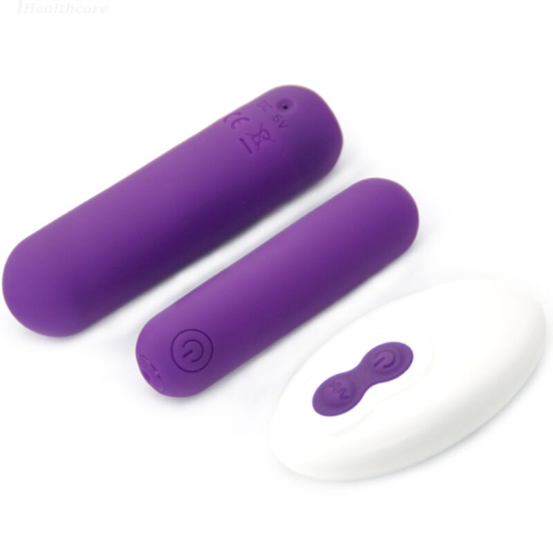 ARMONY - SPLASH JOLINE VIBRATOR METAK SILIKON DALJINSKI 10 VIBRACIJA 6,5 X 1,5 CM LJUBIČASTI