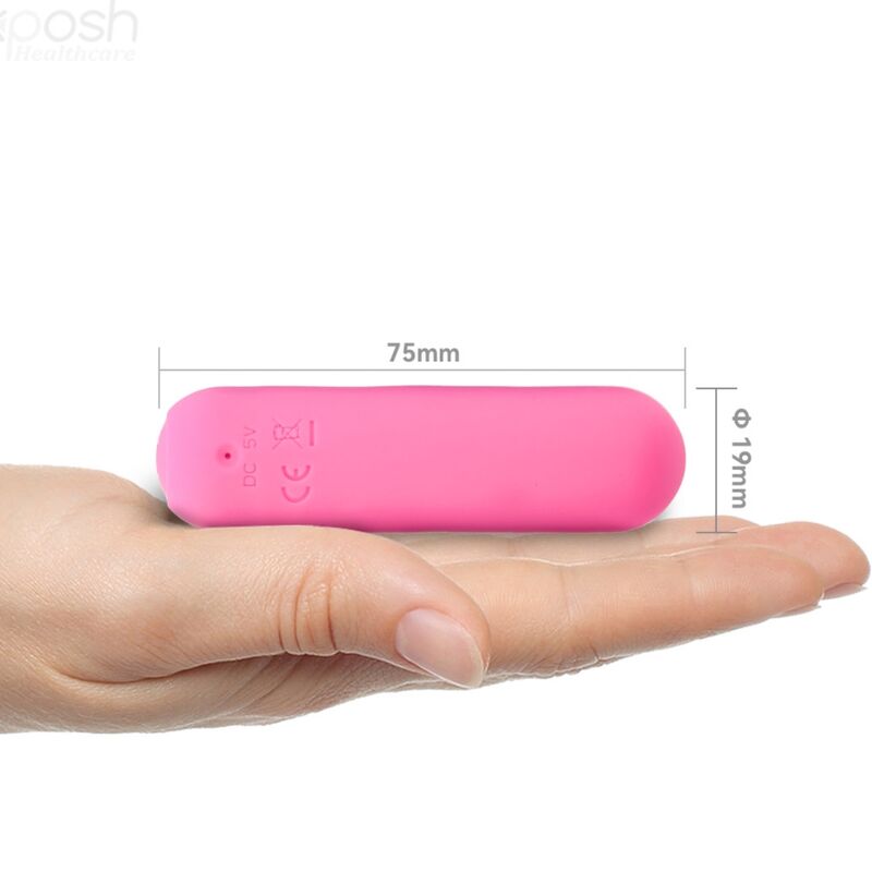 ARMONY - SPLASH JOIE VIBRATOR METAK SILIKON DALJINSKI 10 VIBRACIJA 75 X 19 CM ROZE