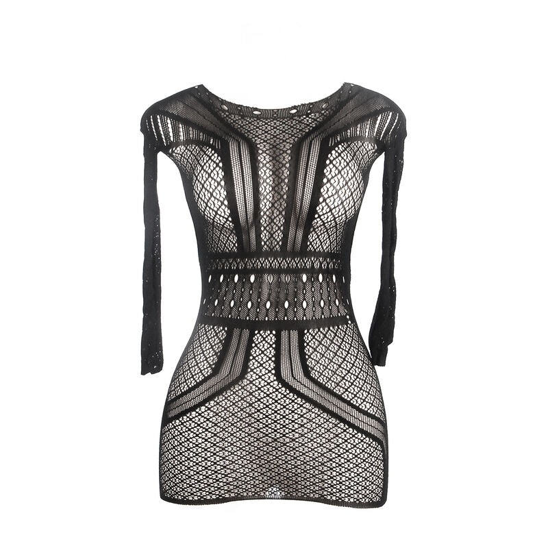 Subblime — 951931 short fishnet dress with bare back one size — product photo 4
