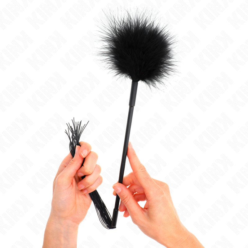 KINK - SILIKONSKI BIČ SA PERJEM ZA GOLICANJE 47 CM