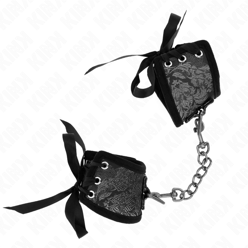 KINK - SKANDAL LISICE ZA RUKE CRNI DETALJI OD ČIPKE 24,5 CM X 6,5 CM