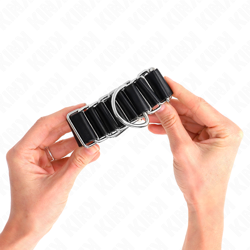 KINK – TANKI POVEZI ZA ZAPEŠĆA U OBLIKU ŠARKI CRNI PODEŠAVAJUĆI 16-22 CM X 3,5 CM