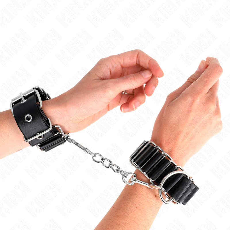 KINK – TANKI POVEZI ZA ZAPEŠĆA U OBLIKU ŠARKI CRNI PODEŠAVAJUĆI 16-22 CM X 3,5 CM