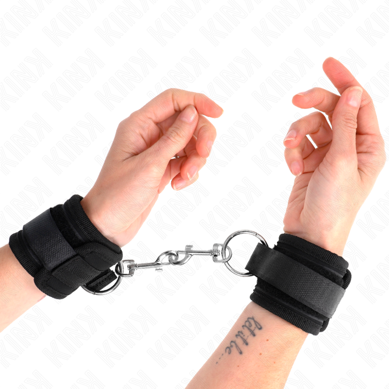 KINK - LISICE ZA RUKE CRNE PODESIVE 18-35 CM X 6 CM
