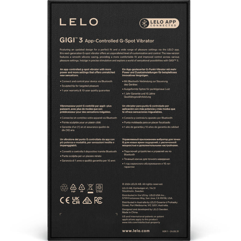 LELO - GIGI™ 3 G-SPOT VIBRATOR ROZE