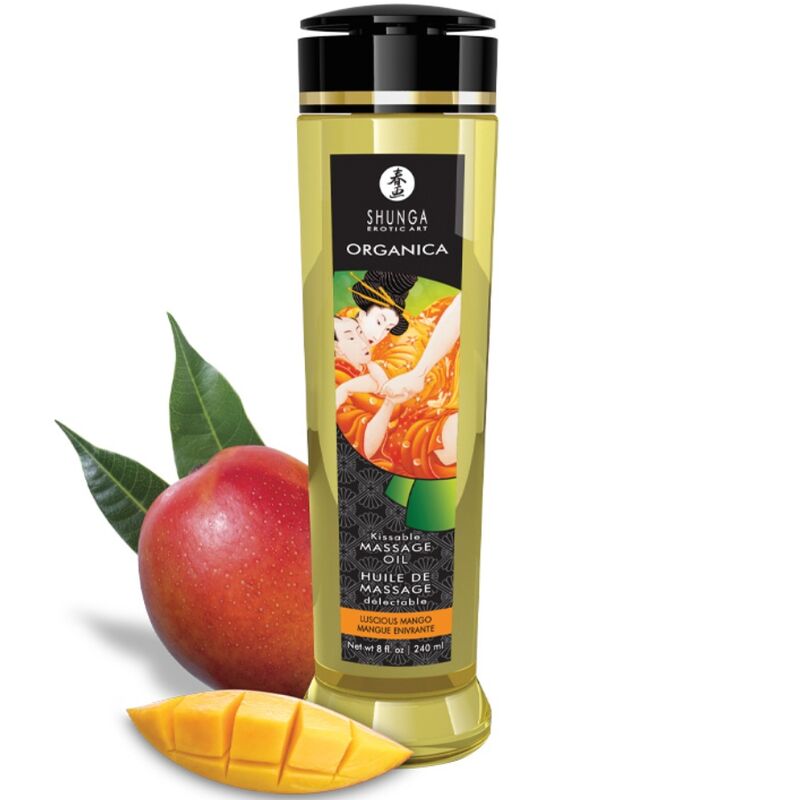 SHUNGA - ORGANSKO ULJE ZA MASAŽU MANGO 240 ML
