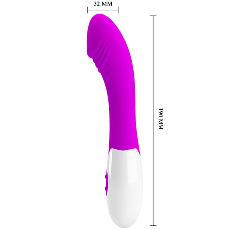 PRETTY LOVE - ELEMENTAL VIBRATOR SA 30 REŽIMA VIBRACIJE, LJUBIČASTI