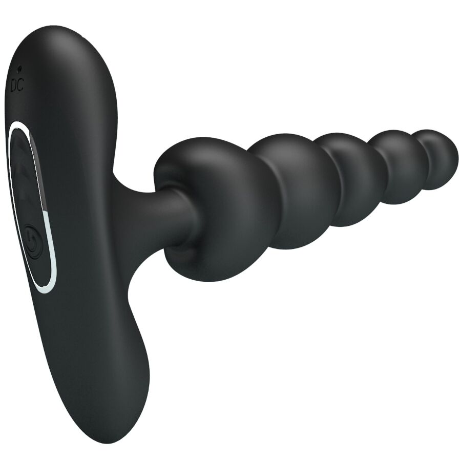 PRETTY LOVE - KORBAN ANALNI VIBRATOR 10 VIBRACIJA CRNI