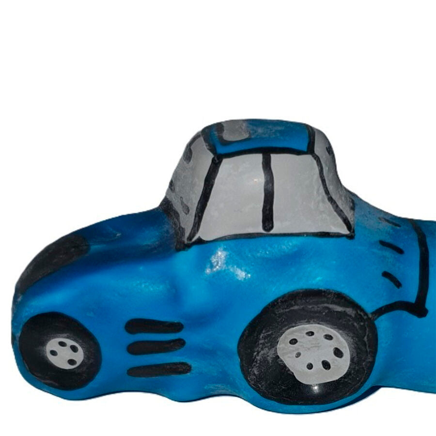 KONDOMERIJA - RUČNO OSLIKANI NEUOBIČAJENI KONDOMI TRAKTOR PLAVI XL
